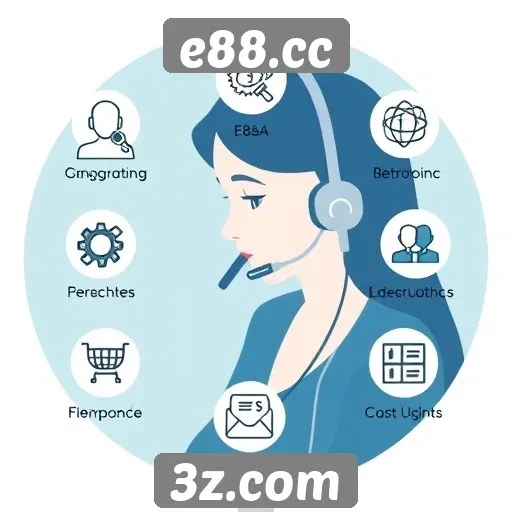 Opcões de suporte ao cliente no e88.cc