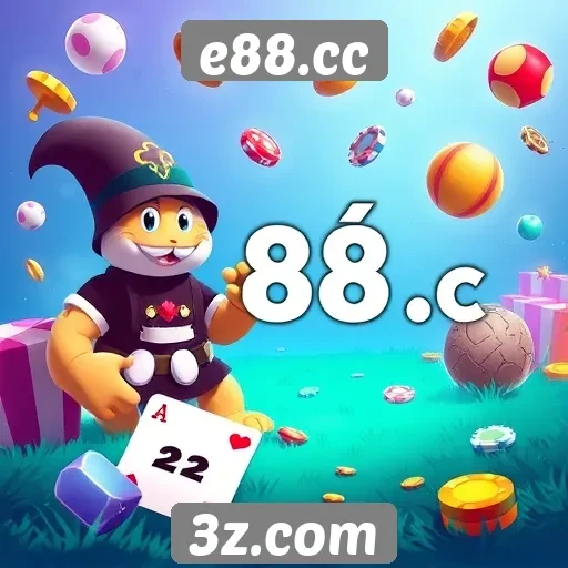 Variedade de jogos oferecidos em e88.cc