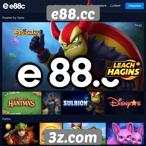 Jogos mais populares disponíveis no e88.cc